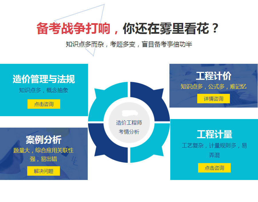 武昌一级造价工程师培训备考误区 武昌一级造价工程师培训备考误区
