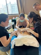 羊毛疔截根疗法